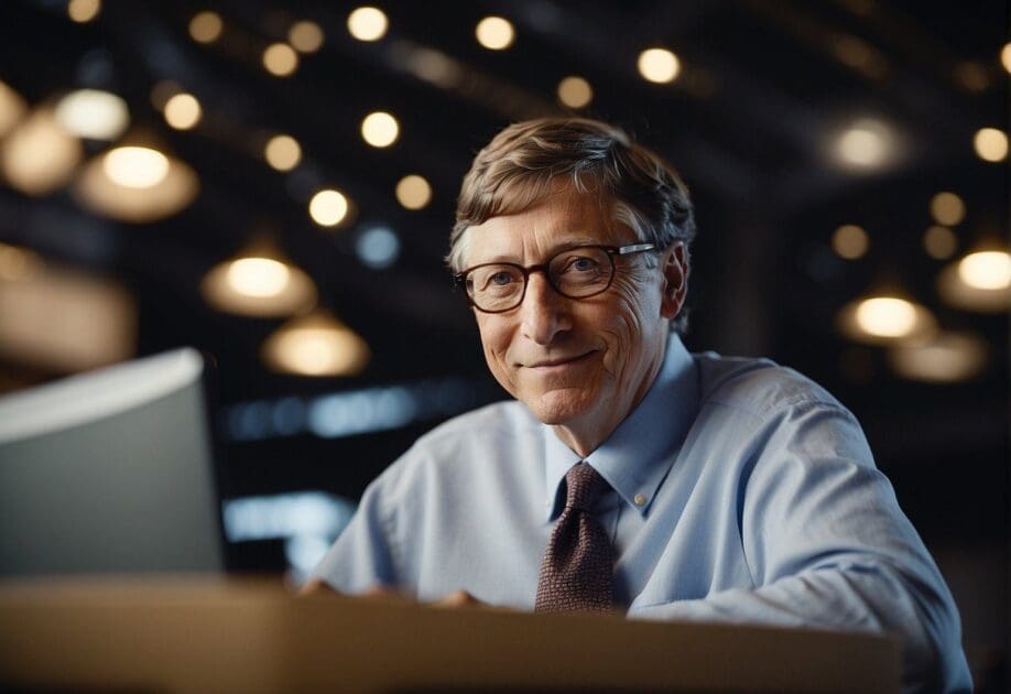 Bill Gates' innovative mind illustrated through leadership and direction