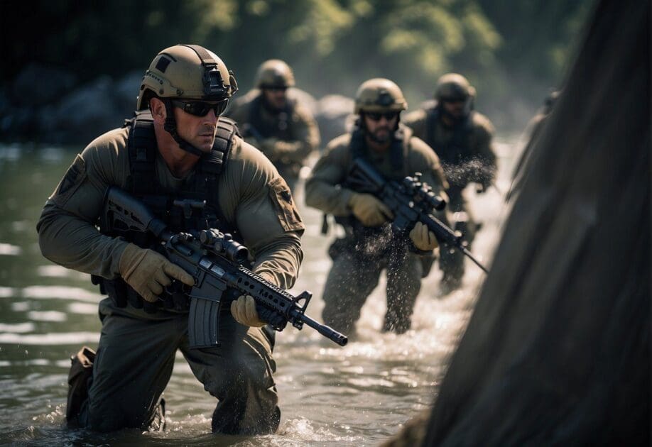 US Navy Seals demonstrate power to the edges in a specialized operation