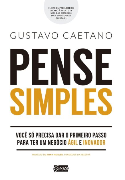 Imagem do livro "Pense simples"